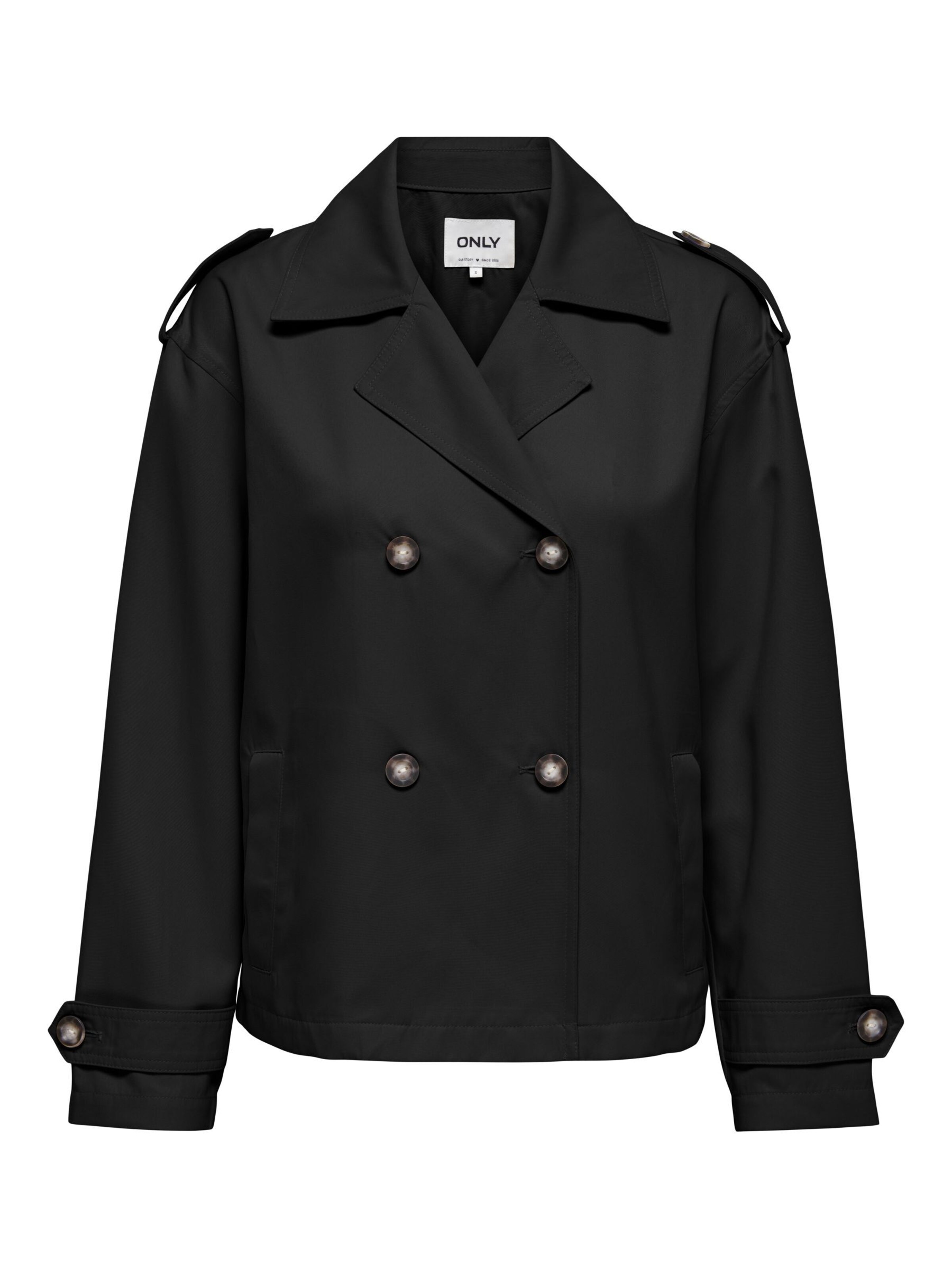 ONLY Tussenmantel 'ONLHannah' in de kleur Zwart, Productweergave