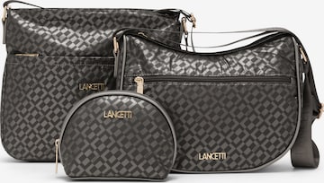 Lancetti Umhängetasche 'Keith' in Grau: Vorderseite