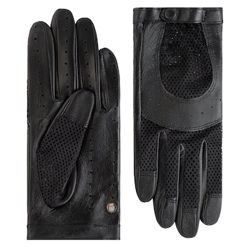 Roeckl Vingerhandschoenen 'Perugia' in Zwart: voorkant