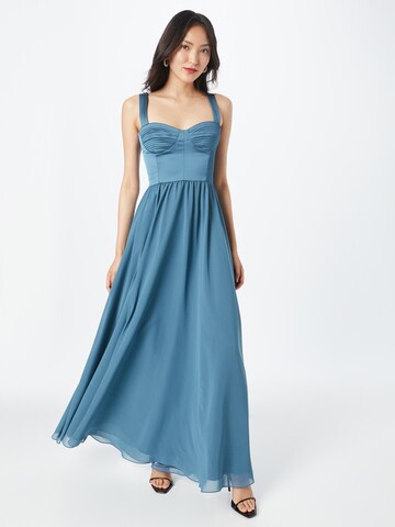 Robe de soirée SWING en bleu