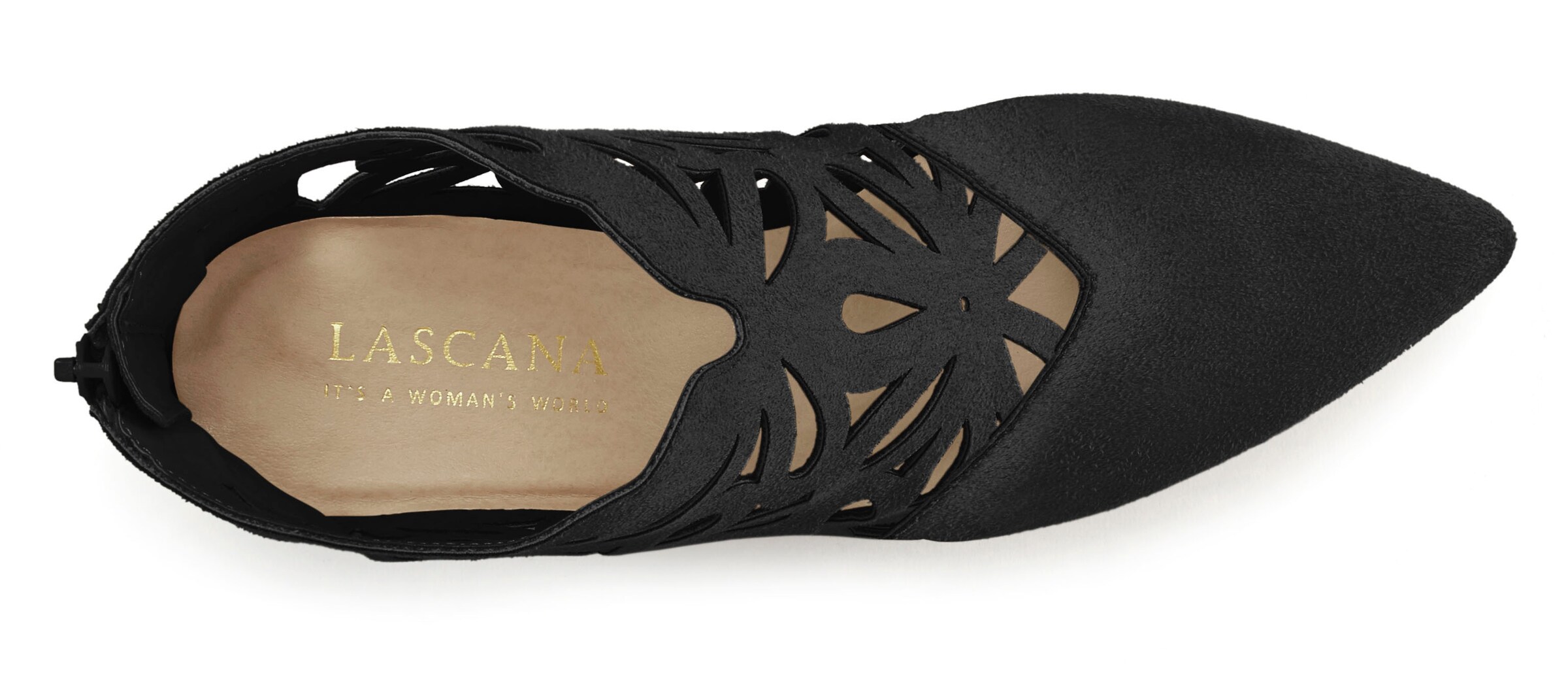 LASCANA - Botines en negro: frente