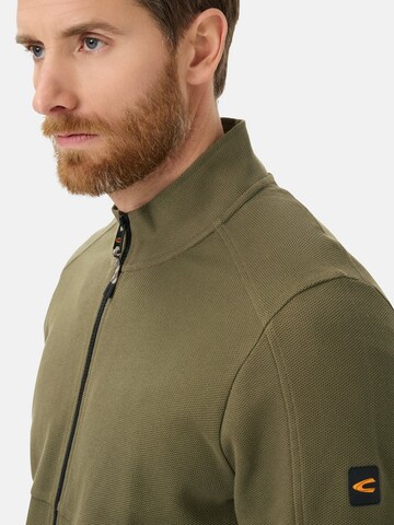 CAMEL ACTIVE Zip-Up Hoodie in Green