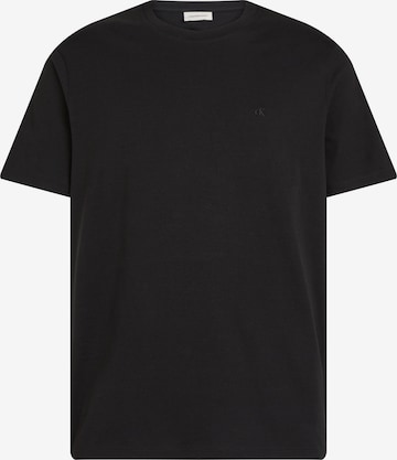 T-Shirt Calvin Klein Jeans en noir : devant