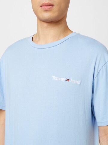 Tommy Jeans T-shirt i blå