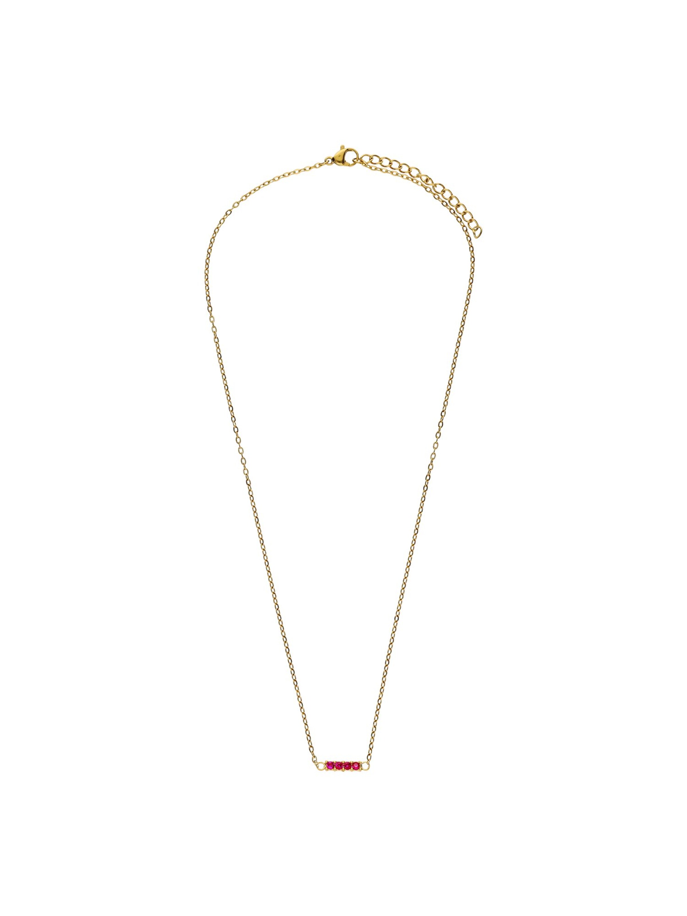 Lucardi Kette in Gold: Vorderseite