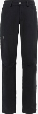 VAUDE Regular Outdoorhose 'Strathcona II' in Schwarz: predná strana