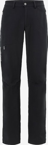 VAUDE Regular Outdoor Pants 'Strathcona II' in Black: front