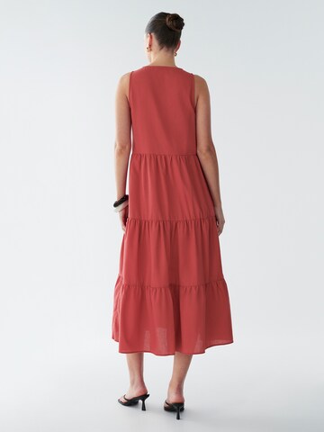 BWLDR Dress 'Polly' in Orange: back