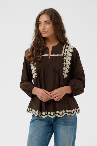 CULTURE Blouse 'CUViba' in Brown: front