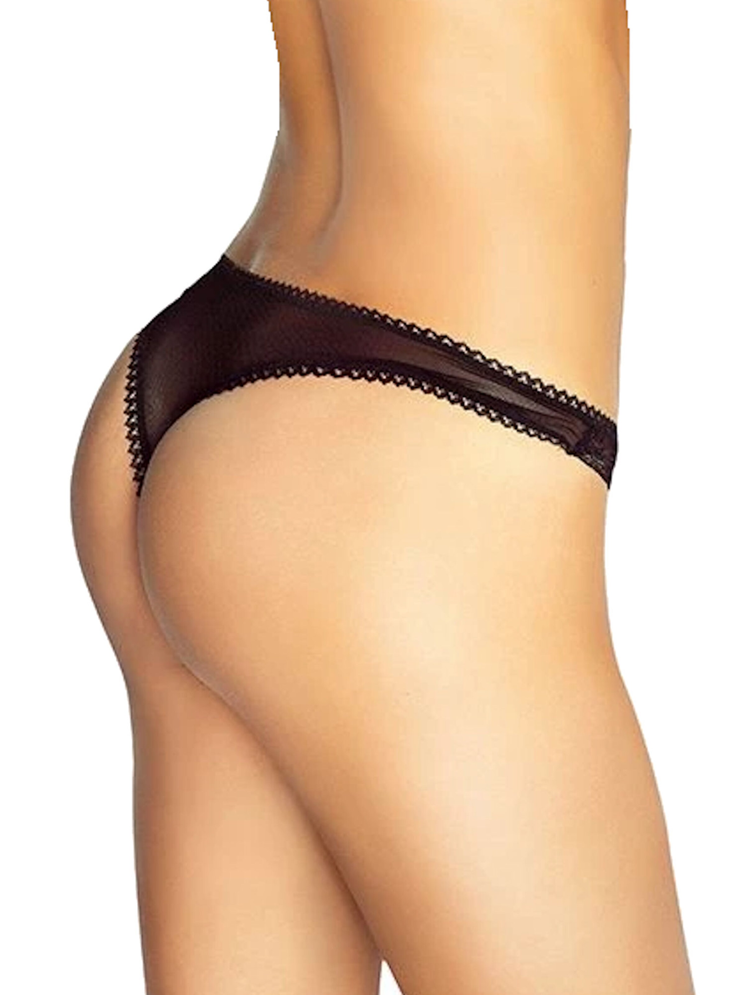 Provocative Panty 'Baiser Oriental' in Black