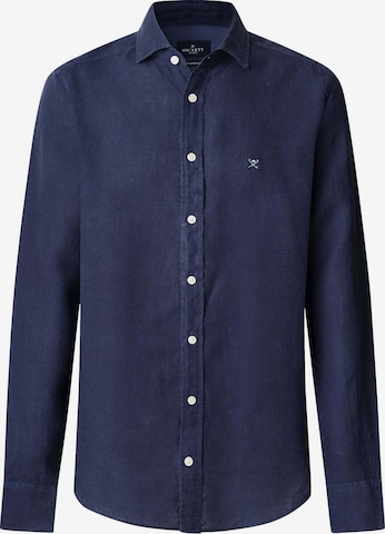 Chemise 'Ess' Hackett London en bleu : devant