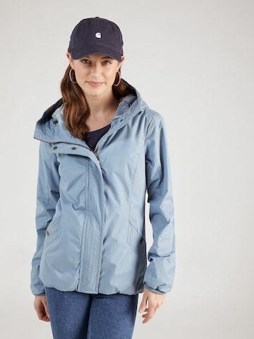 Ragwear Between-Season Jacket 'VANNESA' in Blue: front