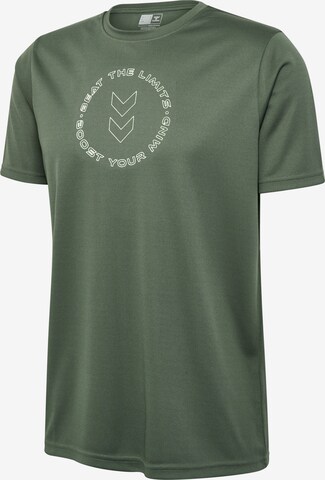 Hummel Functioneel shirt 'TE BOOST' in Groen