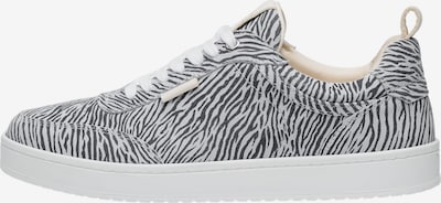 N91 Sneaker low in schwarz / weiß, Produktansicht