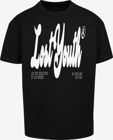 Lost Youth T-Shirt in Schwarz: Vorderseite
