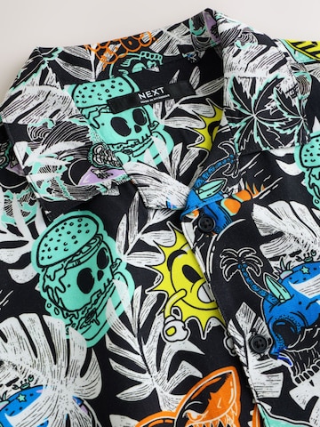 Next Regular Fit Hemd in Schwarz