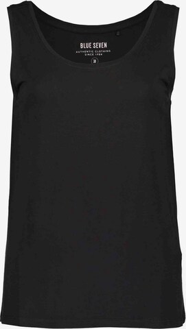 BLUE SEVEN Top in Black: front