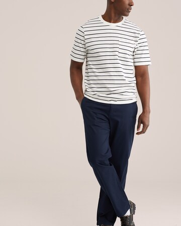 WE Fashion regular Παντελόνι τσίνο σε μπλε