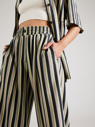 TOPSHOP Wide Leg Hose in Mischfarben