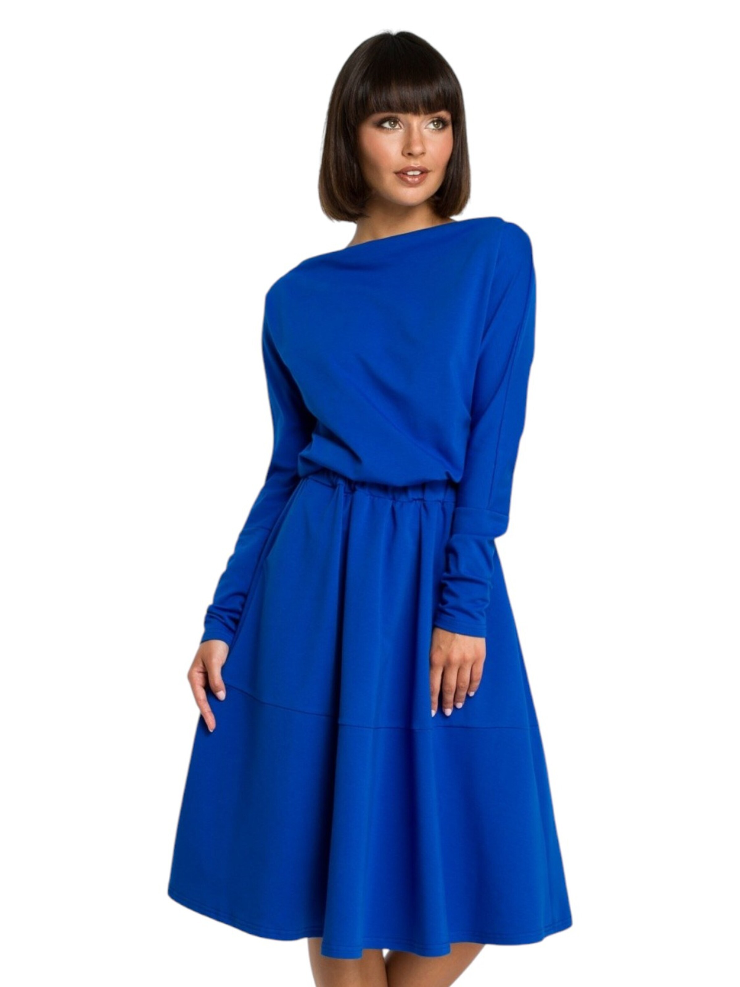 amorubi.com Dress in Blue: front