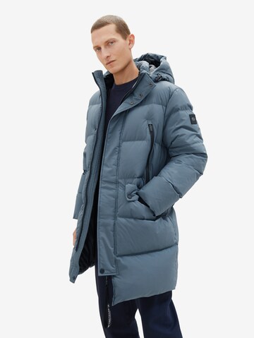 TOM TAILOR Winter Jacket in Blue