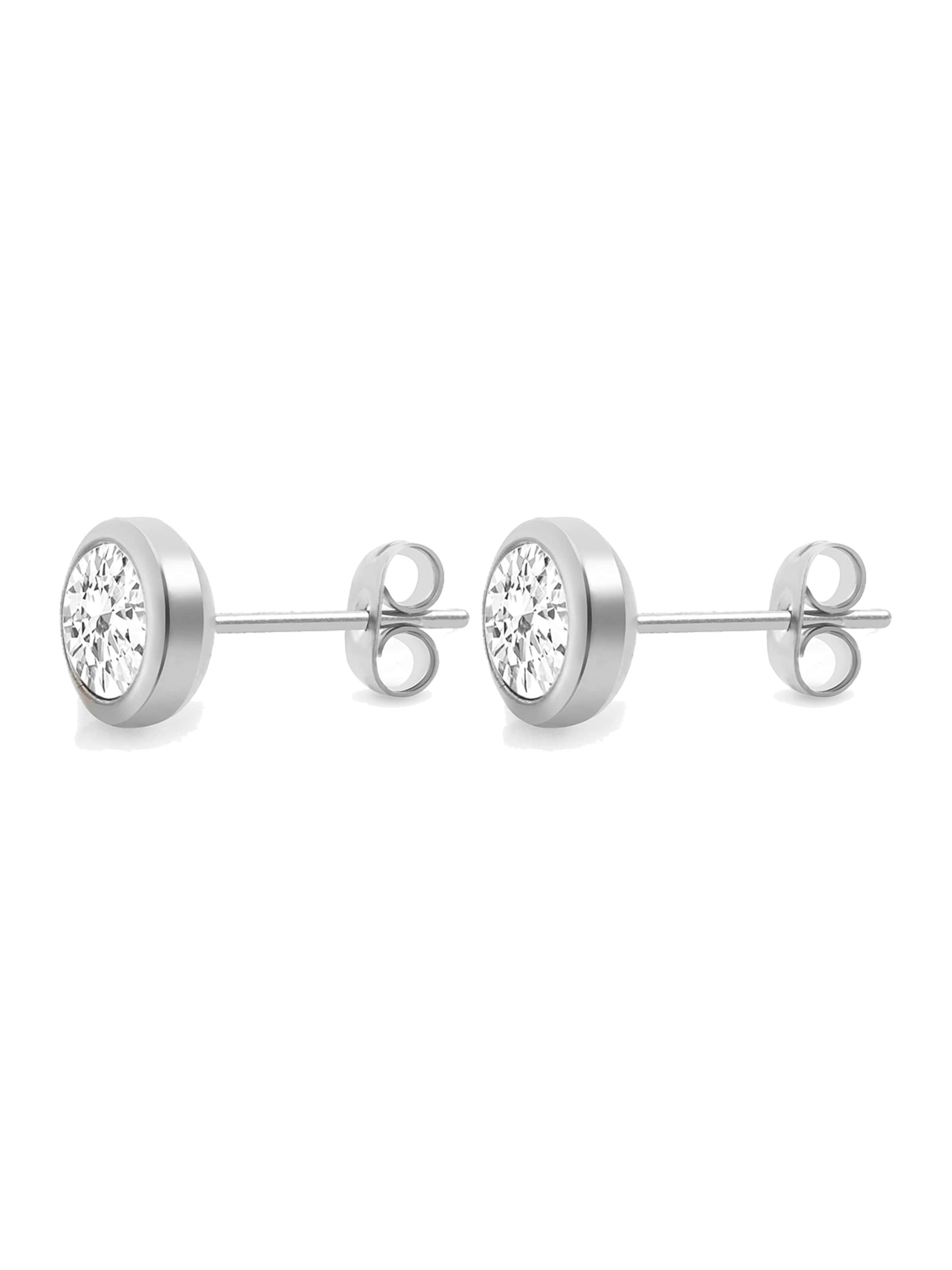 Boucles d'oreilles Zeeme en argent