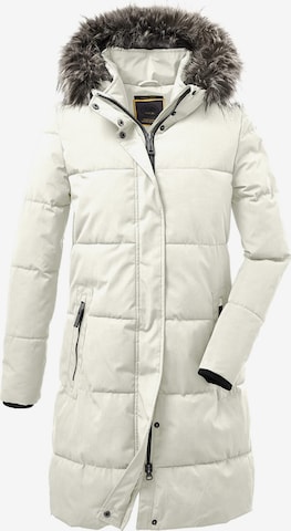 KILLTEC Winter Jacket in White: front