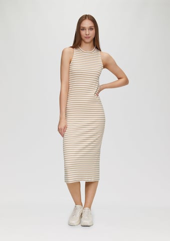 QS - Vestido en beige: frente