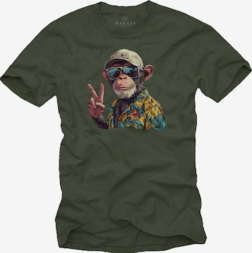MAKAYA Shirt in Green: front