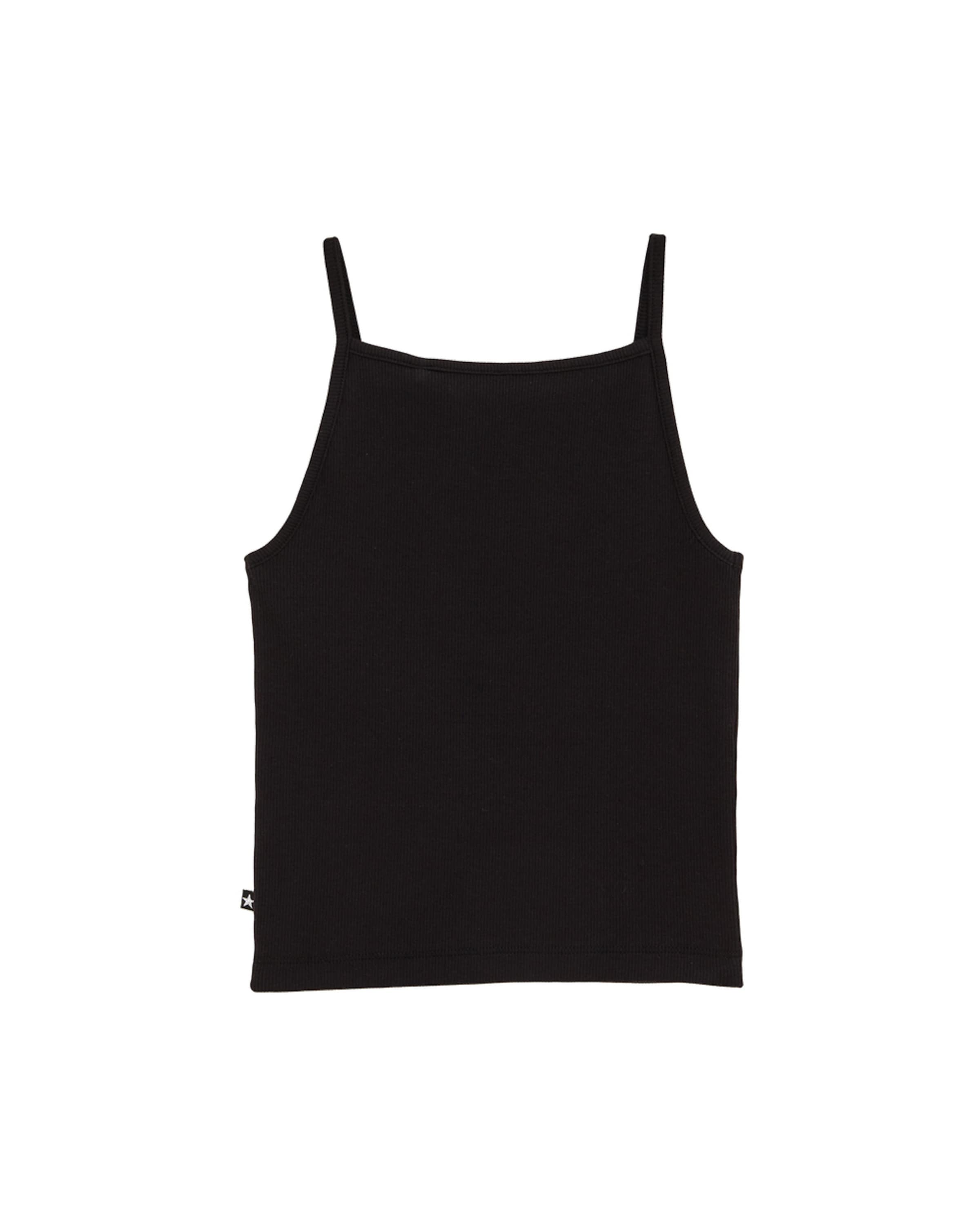 WE Fashion Topp, värv must: eest vaates