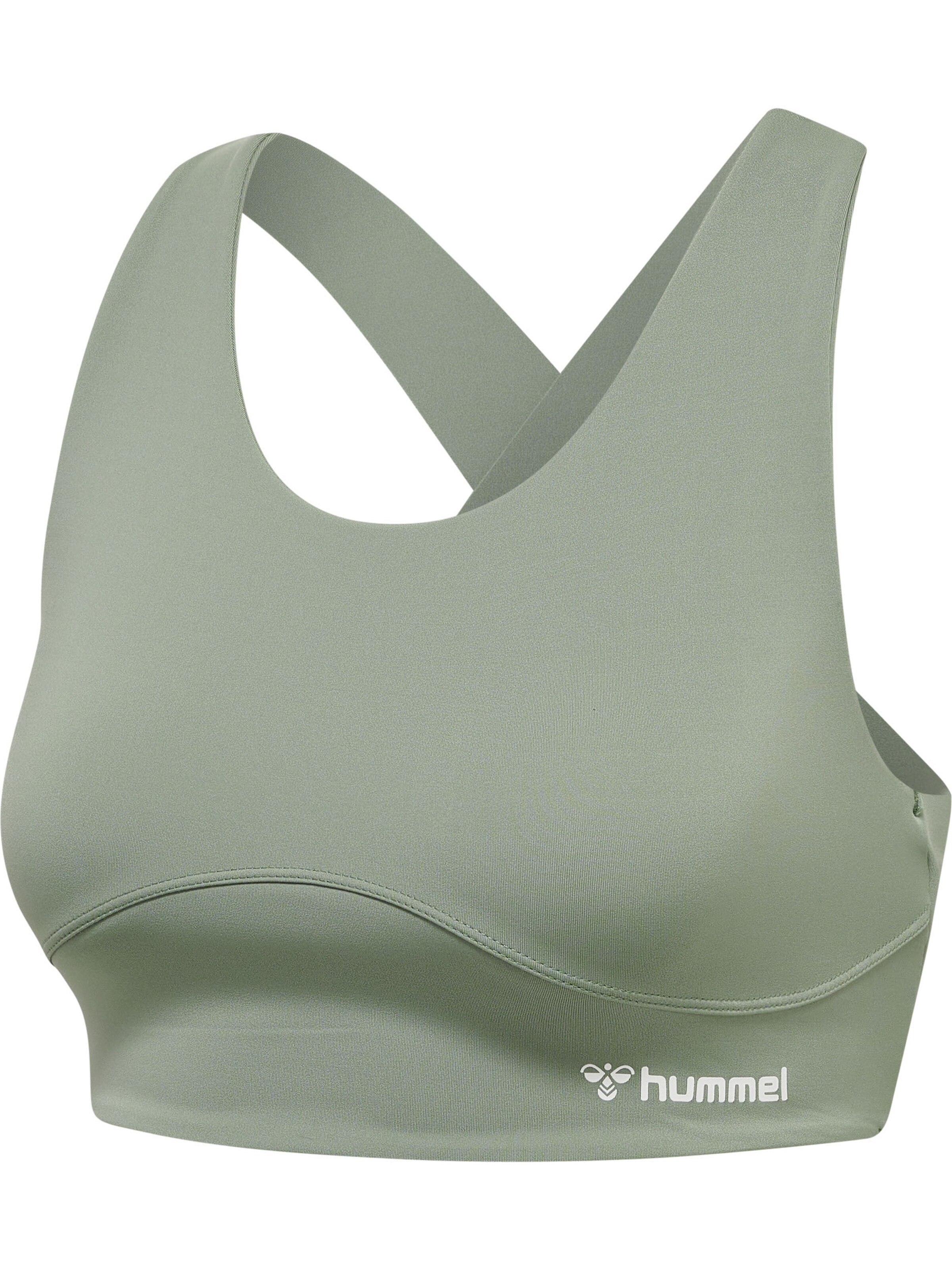 Hummel Bygelfri Sportbehå i grå