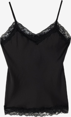 oltre - Blusa en negro: frente