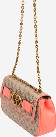 GUESS - Bolso de hombro 'AVIANA' en marrón: frente