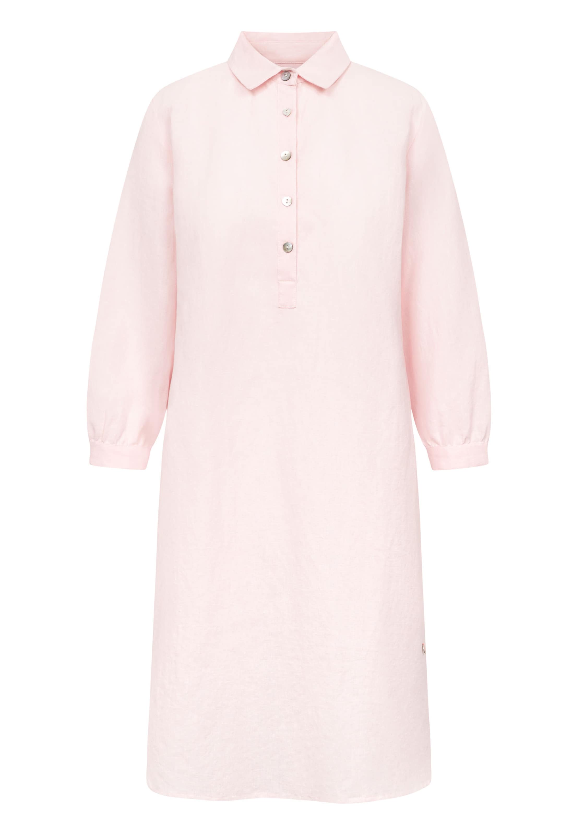 Frieda & Freddies NY Hemdblusenkleid in Pink: Vorderseite
