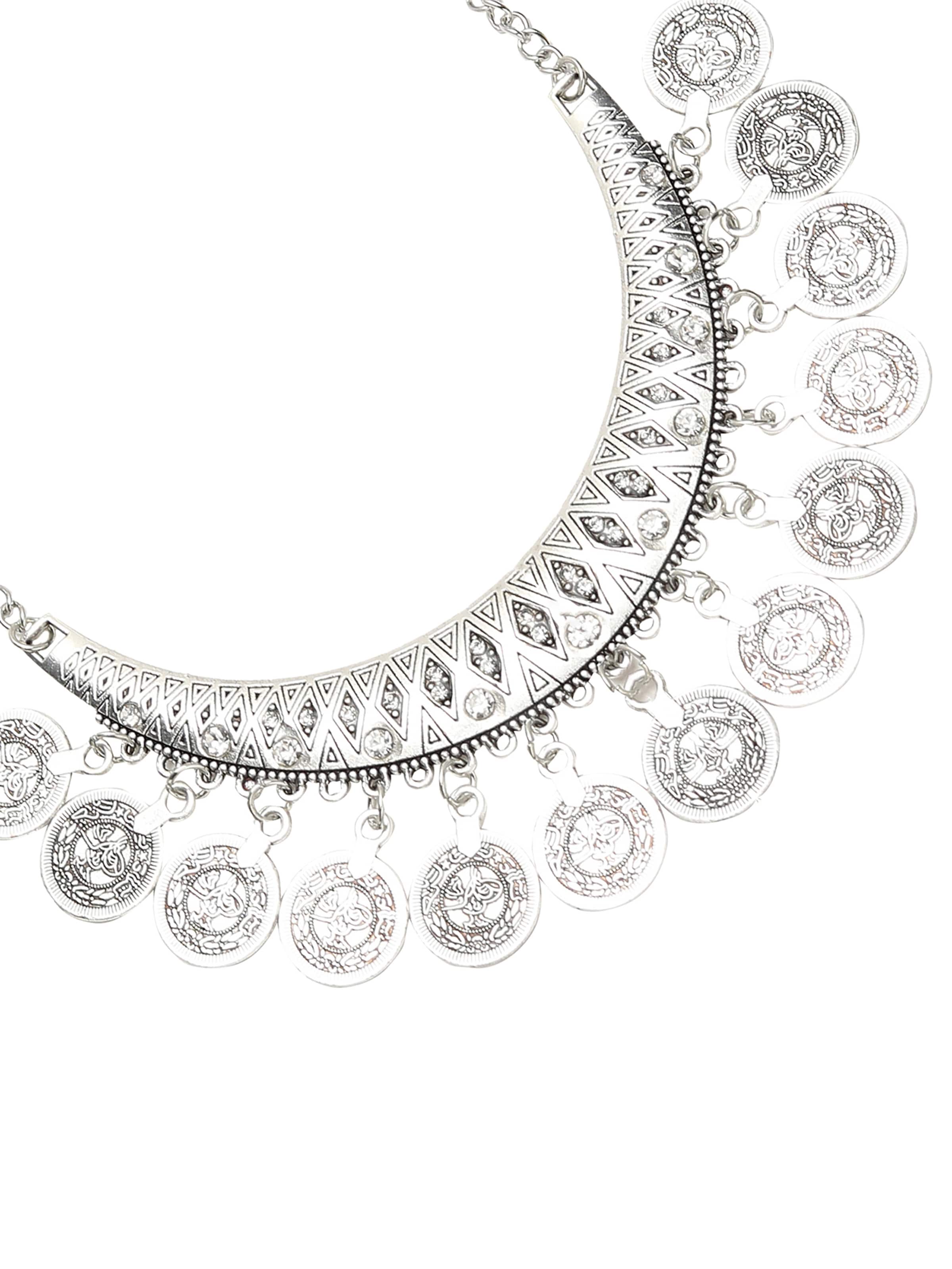 SOHI Sieraden set ' Shobha ' in Zilver