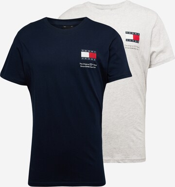 T-Shirt Tommy Jeans en bleu : devant