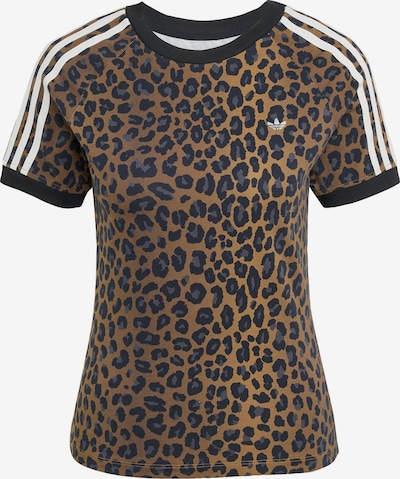 ADIDAS ORIGINALS Paita 'Cali' värissä ruskea / musta / valkoinen, Tuotenäkymä