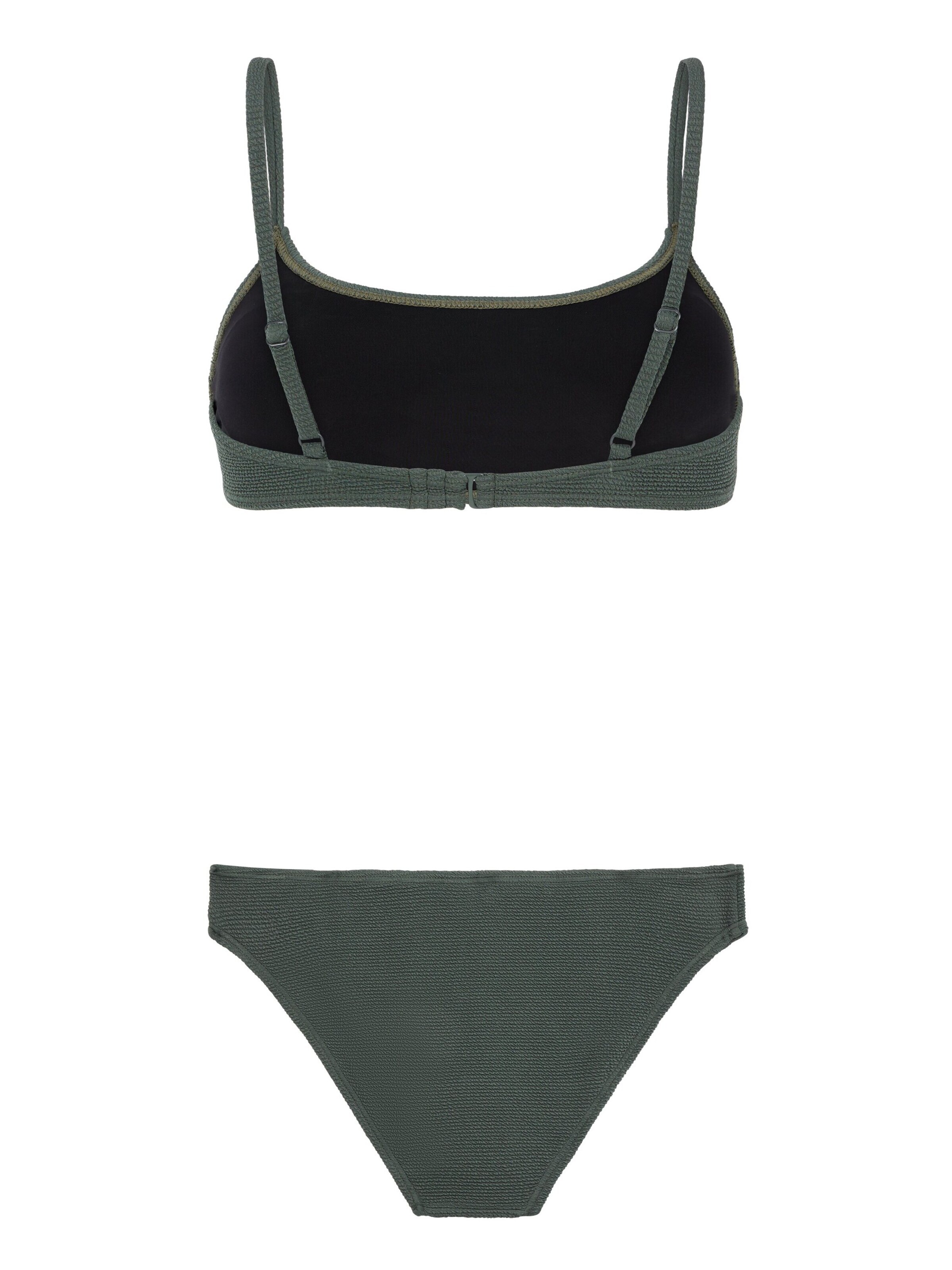 PROTEST Bustier Bikini 'PRTHIZZ' in Groen