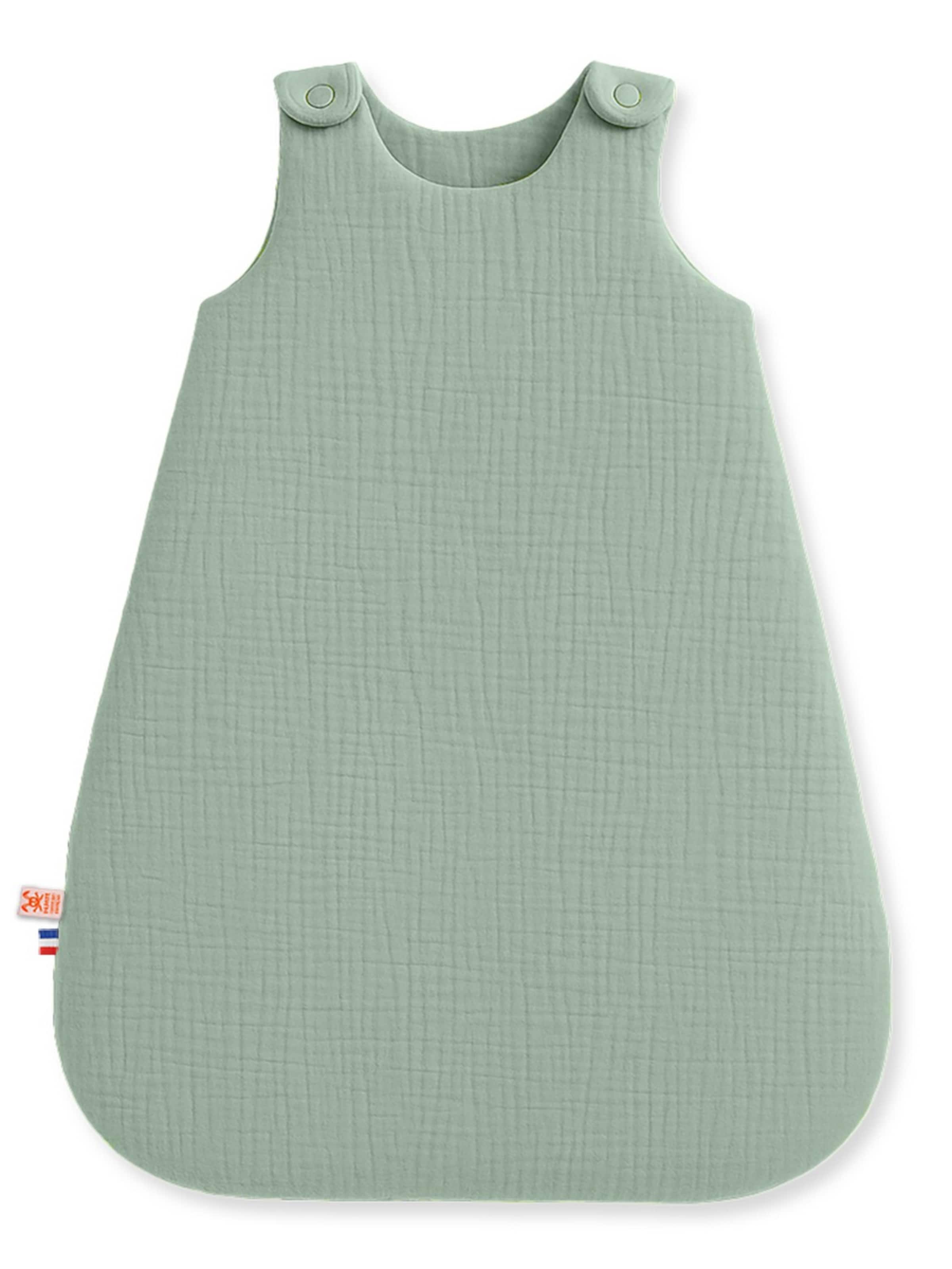 PAPATE Sovepose 'Organic Cotton Winter Sleeping Bag' i grøn: forside