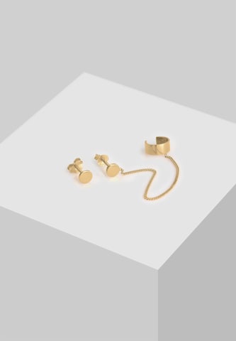 ELLI Ohrringe Earcuff, Geo in Gold