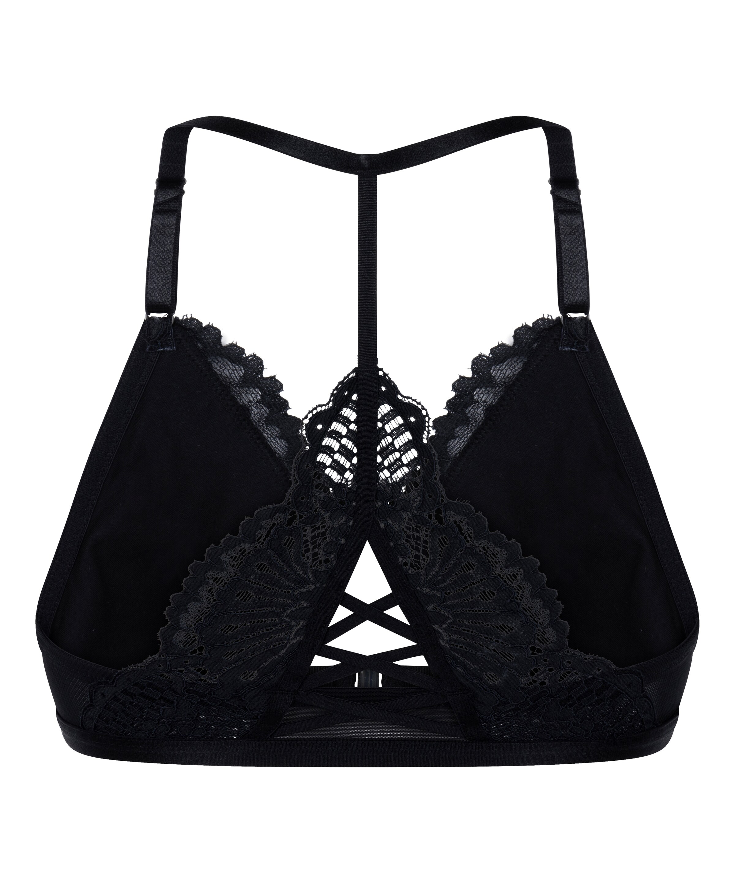 Hunkemöller Triangle Bra 'Whitney' in Black