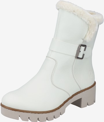 Rieker Ankle Boots in White: front