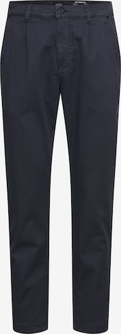CAMEL ACTIVE - Pantalón plisado en azul: frente