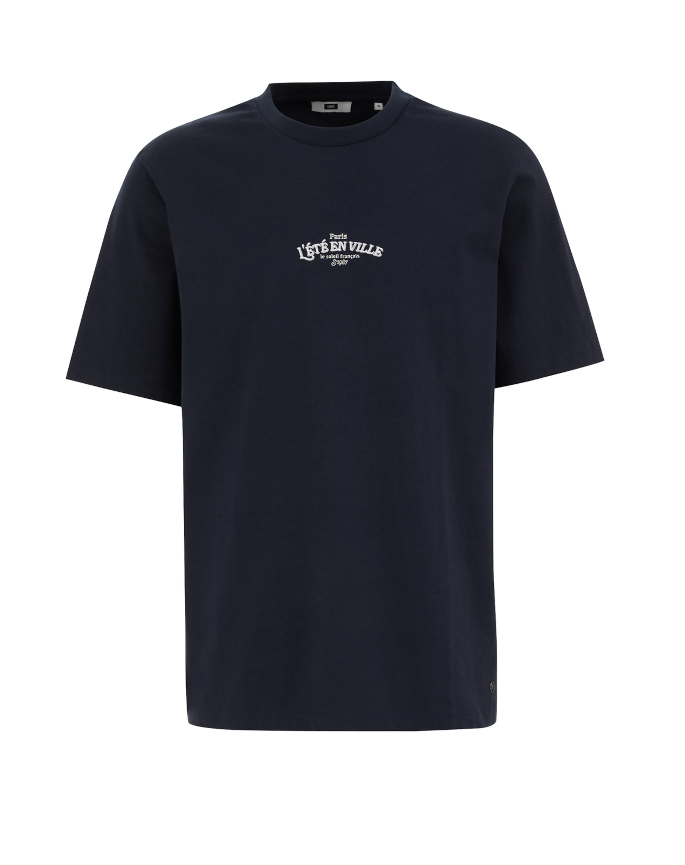 mėlyna WE Fashion Marškinėliai: priekis