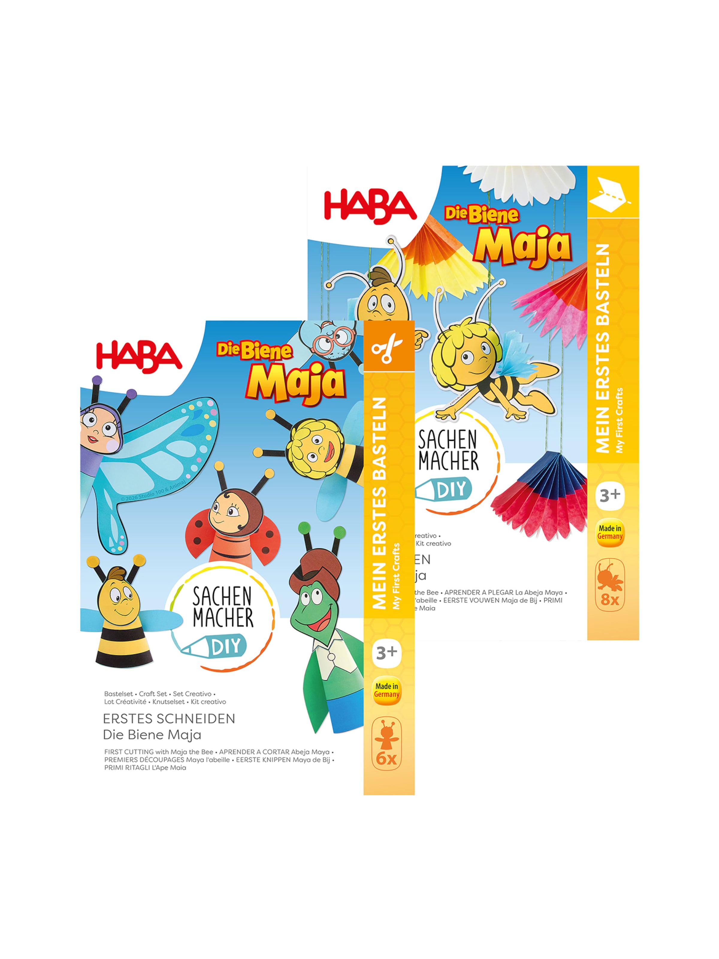 HABA Craft items ' Die Biene Maja Falten & Schneiden ' in Mixed colors: front