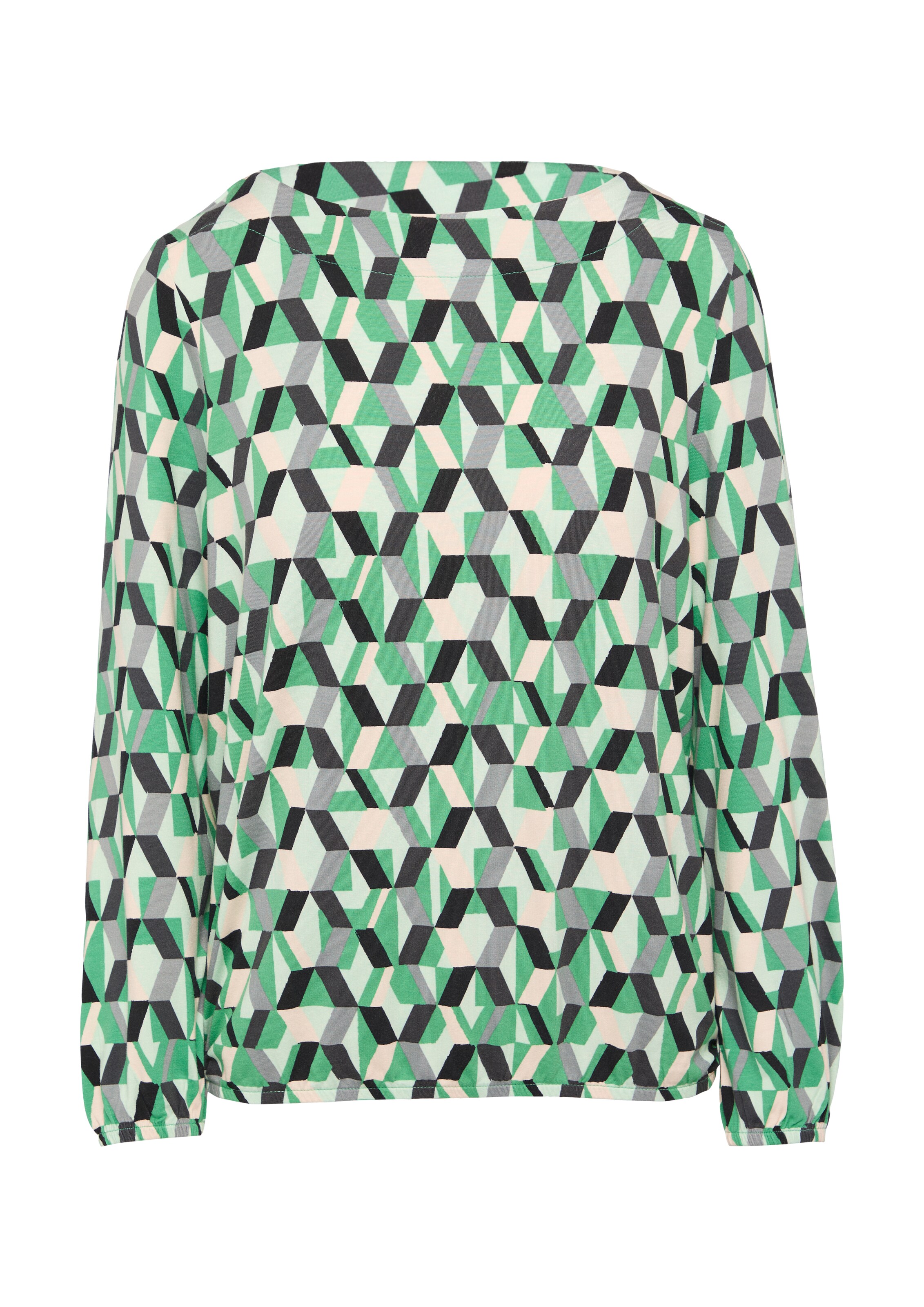 s.Oliver Shirt in Groen: voorkant