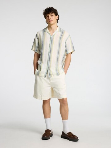 Loosefit Pantalon chino SELECTED HOMME en blanc