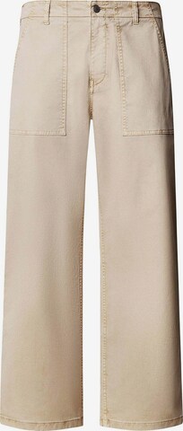 Pepe Jeans - Pantalón en beige: frente
