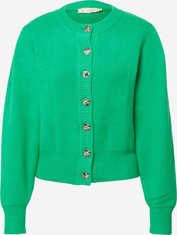 Peppercorn Knit cardigan 'Rosalia' in Green: front