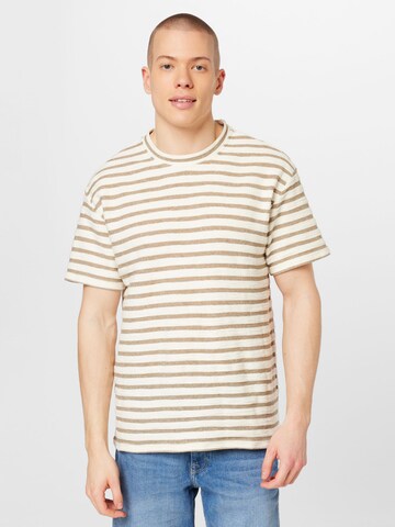 anerkjendt T-Shirt 'KIKKI' in Beige: Vorderseite